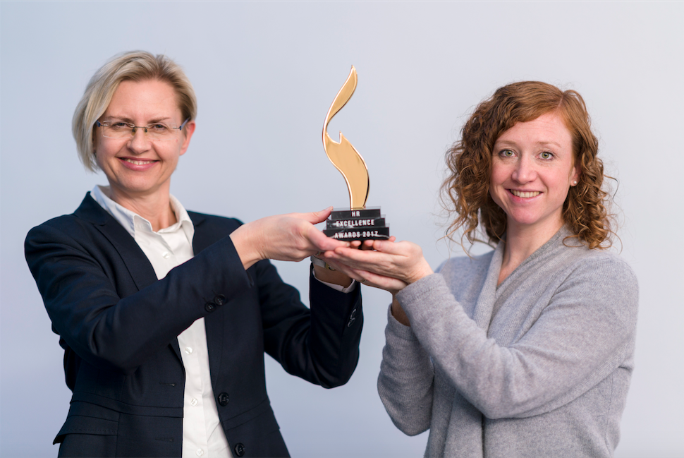 HR Developer Isabella Weidele, Personnel Officer Iris Heydemann