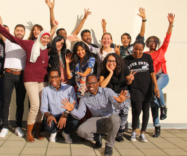 STUBE students in a group photo