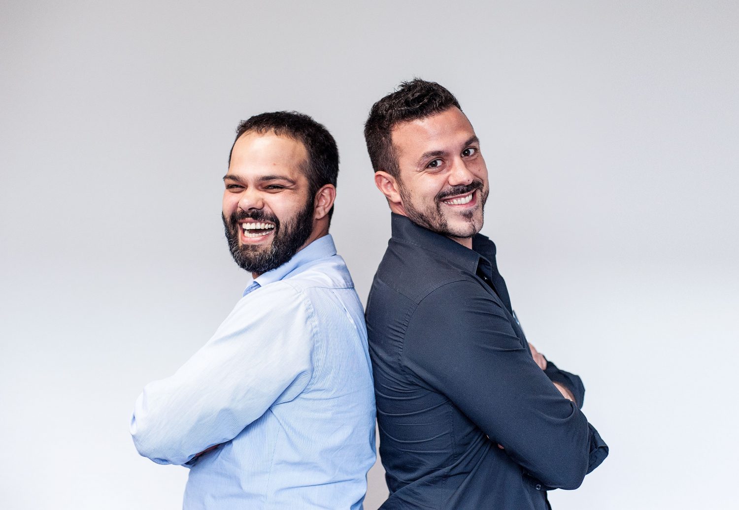 The founders of smoope Mandal and Hatziioannou The founders of smoope Mandal and Hatziioannou